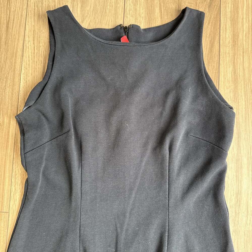 Hanna Andersson Black Sleeveless Dress Size 6 Petite Women's Career Office - Picture 2 of 6